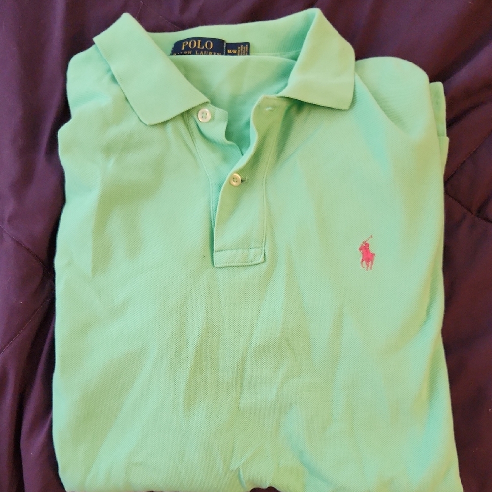 Polo by Ralph Lauren Mint Green Polo Shirt